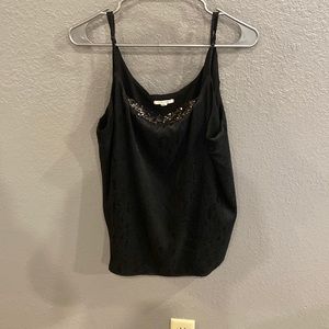 Maurice’s black spaghetti strap top size XXL